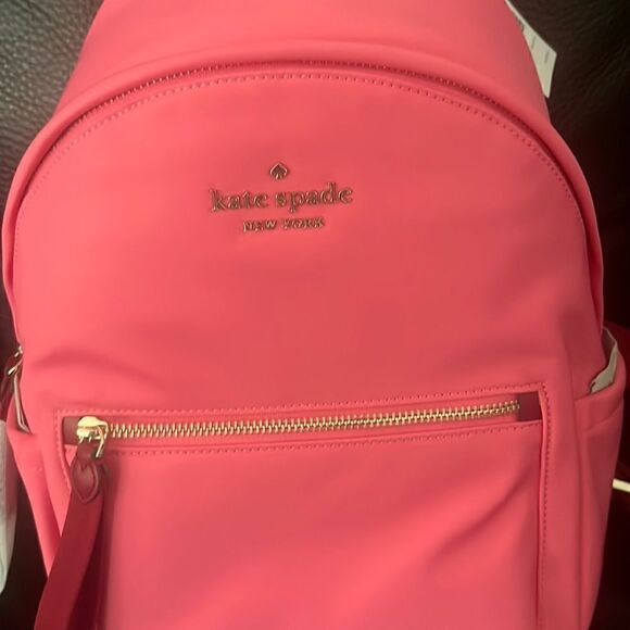 NWT Kate Spade Nylon Medium Backpack Pink main image 4
